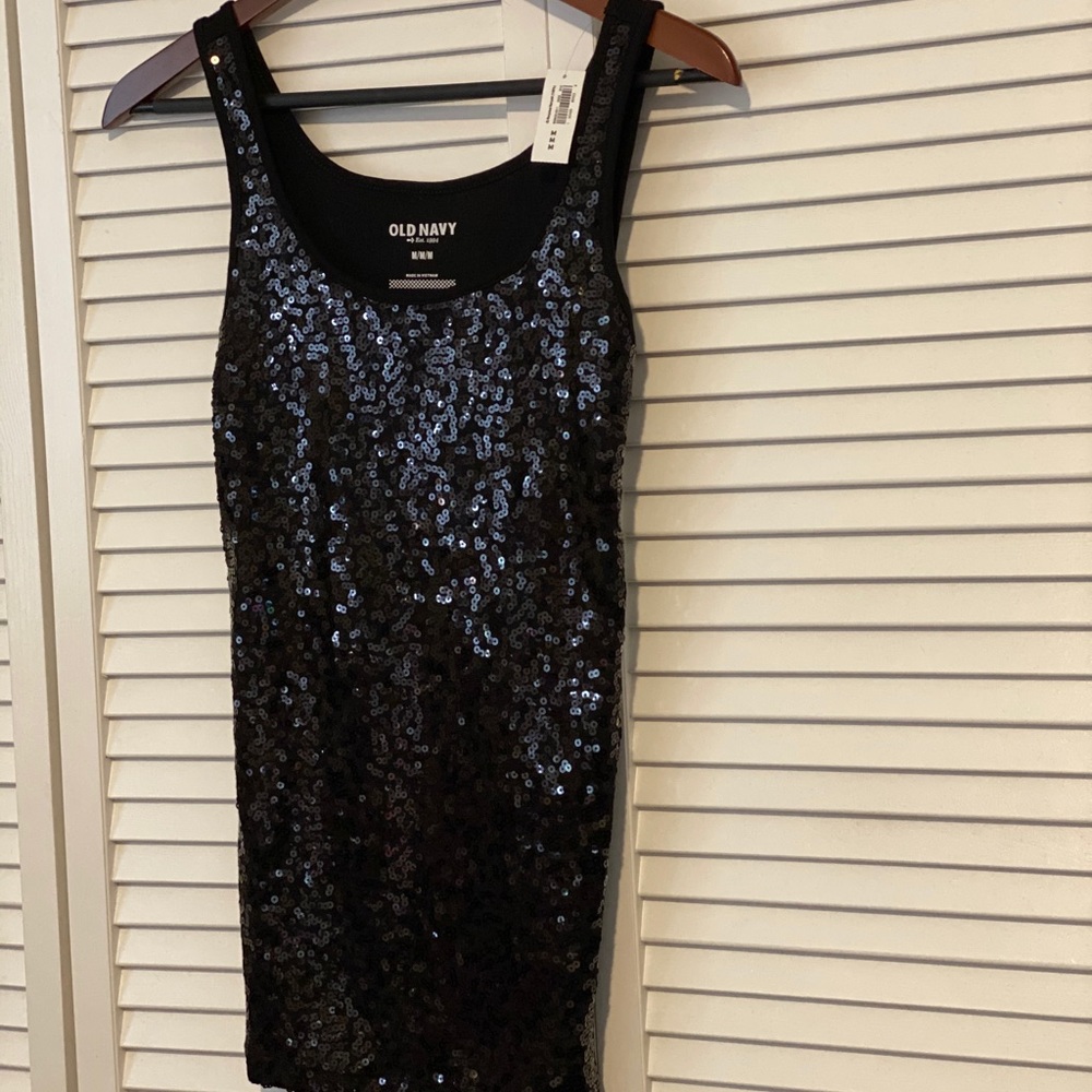 NWT Old Navy Sparkle Tank atop